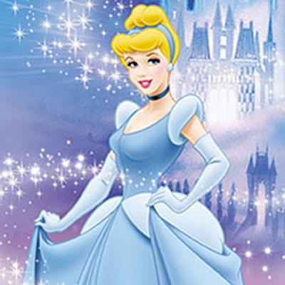 2pc Cinderella Disney Princess Self Stick Wall Accent Set