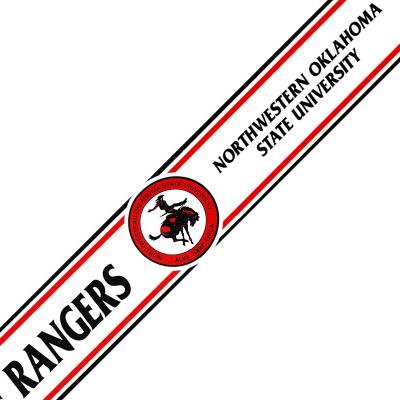 Northwestern Oklahoma State Rangers Prepasted Wall Border