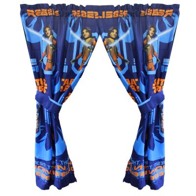 Star Wars Curtain Set Rebels Fight Window Treatment