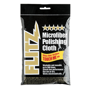 Flitz Microfiber Polishing Cloth - 16' x 16' - Single Bag