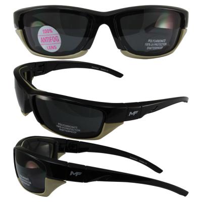 Switchback Black/Brown Frame Smoke Lens With Removeable Padded Foam