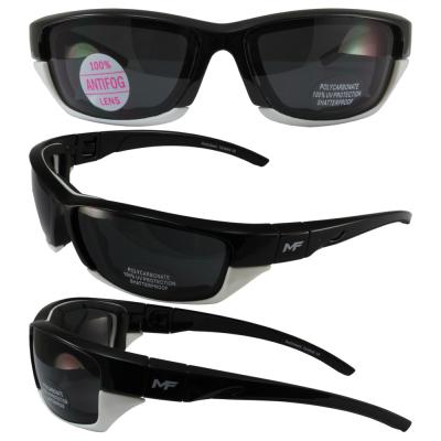 Switchback Black/White Frame Smoke Lens With Removeable Padded Foam