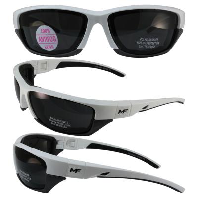 Switchback White/Grey Frame Smoke Lens With Removeable Padded Foam