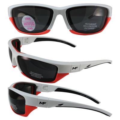 Switchback White/Orange Frame Smoke Lens With Removeable Padded Foam