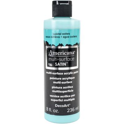 Americana Multi-Surface Satin Acrylic 8oz-Coastal Waters