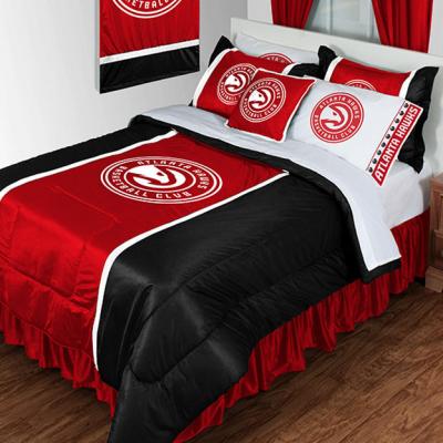 NBA Atlanta Hawks Comforter and Pillowcase Set Basketball Team Logo Bedding