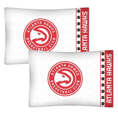 2pc NBA Atlanta Hawks Pillowcase Set Basketball Bedding