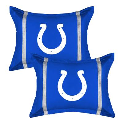 2pc NFL Indianapolis Colts Pillow Sham Set Football Bedding