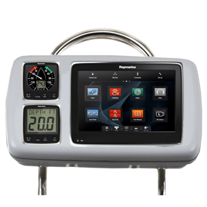 NavPod GP2080-14 SystemPod Pre-Cut f/Raymarine a95/a97/a98 & 2 Instruments f/12' Wide Guard