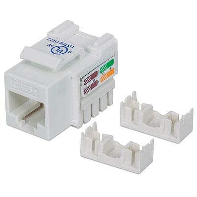 Cat5e Keystone Jack White