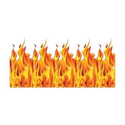 Flame Backdrop 4 x 30- Pack of 6