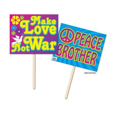 60s Yard Sign 12'' x 15''- Pack of 6