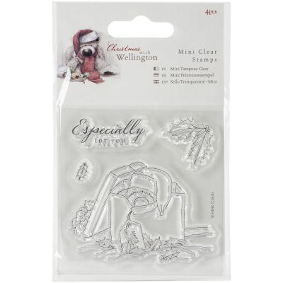 Wellington Christmas Mini Clear Stamps 75mm X 75mm-Present