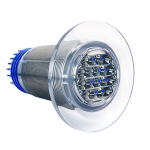 SALE - Aqualuma 18 Tri-Series Gen 4 Underwater Light - Blue/White