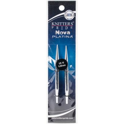 Knitters Pride-Nova Platina Special Interchangeable Needles-Size 10/6mm