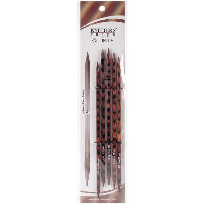 Knitters Pride-Cubics Double Pointed Needles 8'-Size 10/6mm