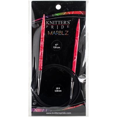 Knitters Pride-Marblz Fixed Circular Needles 47'-Size 9/5.5mm
