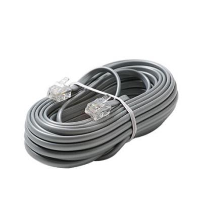 4C 50 SILVER MODULAR LINE CORD