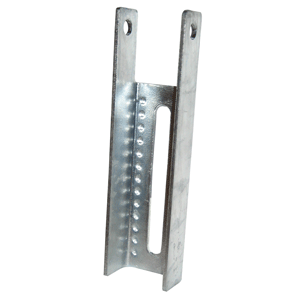 C.E. Smith Vertical Bunk Bracket Dimpled - 7-1/2'