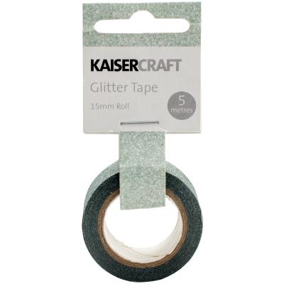 Kaisercraft Glitter Tape .5'X16.5-Mint