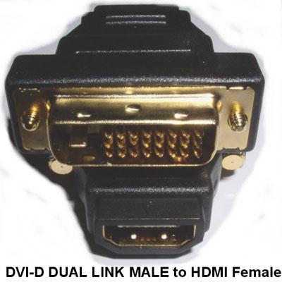 DVI D Dual Link HDMI Adapter