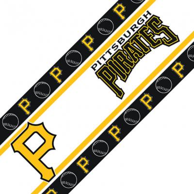 MLB Pirates Wall Border Self-Stick Baseball Border