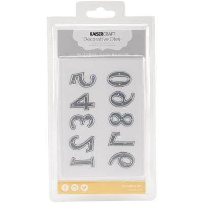 Kaisercraft Dies-Numbers 1.25'X.25' To 1.25'X.75'