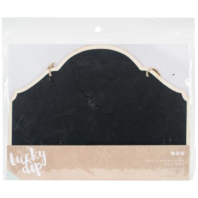 Lucky Dip Chalkboard Sign-Welcome 7.5'X10.25'