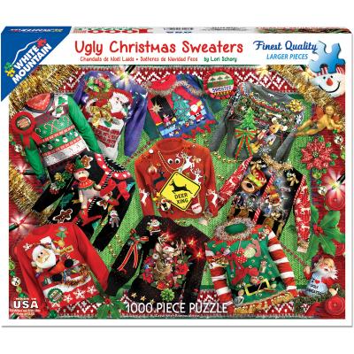 Jigsaw Puzzle 1000 Pieces 24''X30''-Ugly Christmas Sweater