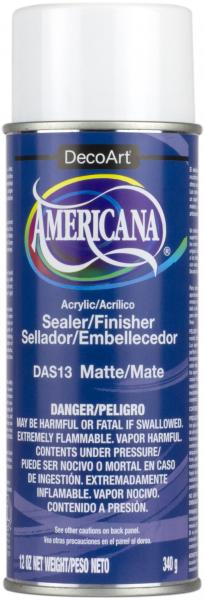 Americana Acrylic Sealer/Finish Aerosol Spray 12oz-Matte