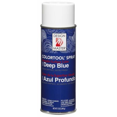 Design Master Colortool Spray Paint 12oz-Deep Blue