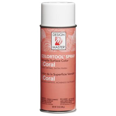 Design Master Colortool Spray Paint 12oz-Coral