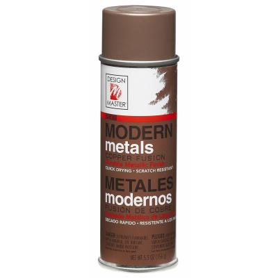 Design Master Modern Metals Spray Paint-Copper Fusion