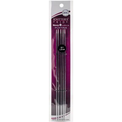 Knitters Pride-Cubics Platina Double Pointed Needles 8'-Size 1/2.25mm