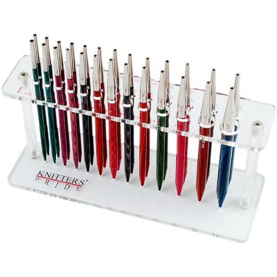 Knitters Pride-Acrylic Interchangeable Needle Rack - Empty-Holds 13 Pairs Of Needles
