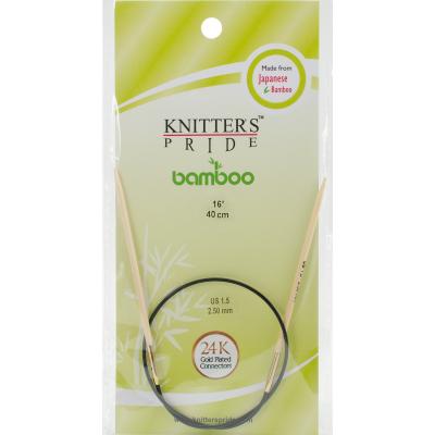 Knitters Pride-Bamboo Fixed Circular Needles 16'-Size 1.5/2.5mm
