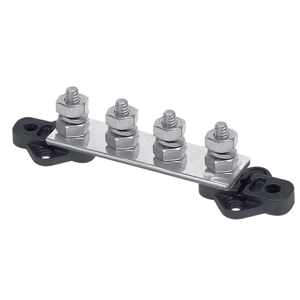 BEP Pro Installer Bus Bar - 4 Way - 150A - 1/4' Studs