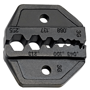 CLOSEOUT - Klein Tools Die Set f/RG58/59/62/174 Coaxial Cable & Fiber Optic