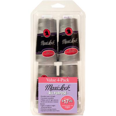 Maxi-Lock All Purpose Value Pack 4/Pkg-Light Grey