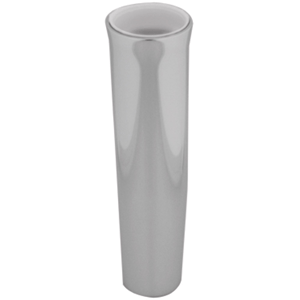 TACO Flared Weld-On Rod Holder 9-3/4'L x 1-3/4'ID - White Liner Polished Finish