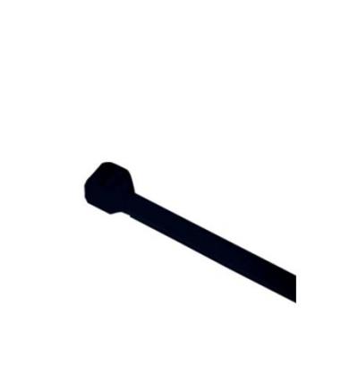 CABLE TIE, 18 LBS, 4in,  BLACK, 100PK