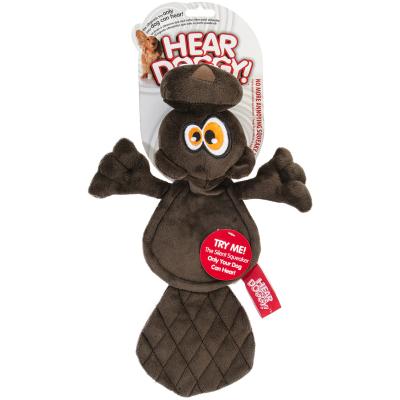 Hear Doggy Flattie-Brown Beaver