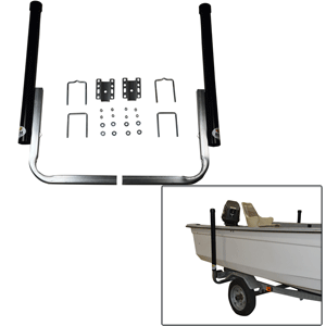 C.E. Smith 40' PVC Post Guide-On w/Unlighted Posts - Black