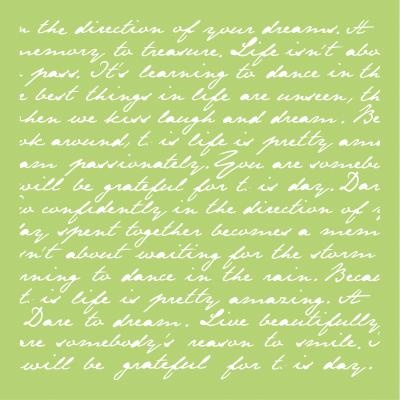 Kaisercraft Designer Template 12'X12'-Story Book Script