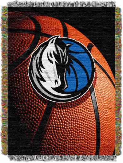 Mavericks OFFICIAL National Basketball Association, 'Photo Real' 48'x 60' Woven Tapestry Throw  by The Northwest Company