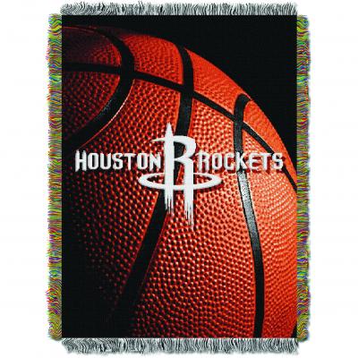 Rockets OFFICIAL National Basketball Association, 'Photo Real' 48'x 60' Woven Tapestry Throw  by The Northwest Company