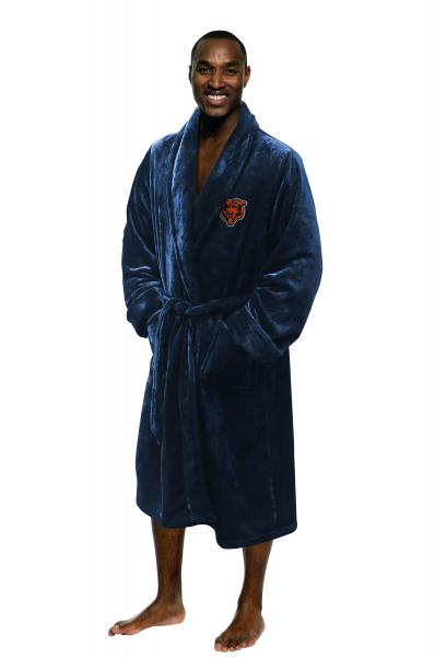 Bears OFFICIAL National Football League, 26'x 47' Large/Extra Large Mens Silk Touch Bath Robe  by The Northwest Company