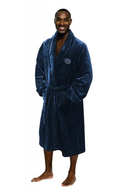 Titans OFFICIAL National Football League, 26'x 47' Large/Extra Large Mens Silk Touch Bath Robe  by The Northwest Company