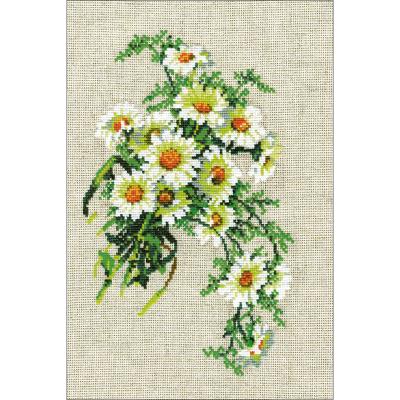 RIOLIS Counted Cross Stitch Kit 8.25'X11.75'-Bouquet Of Camomiles (15 Count)
