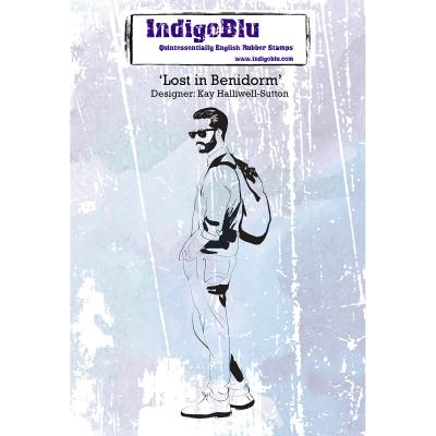 IndigoBlu Cling Mounted Stamp 5'X4'-Lost In Benidom